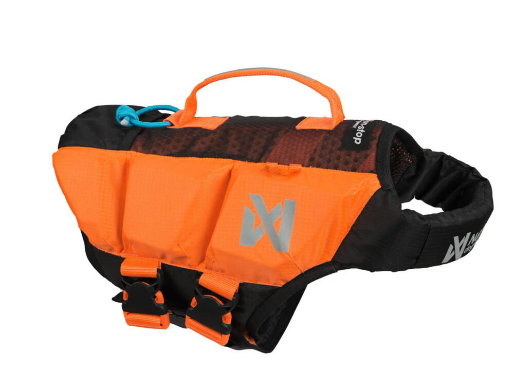 Non-Stop Projector Life Jacket, flytväst för hund i orange